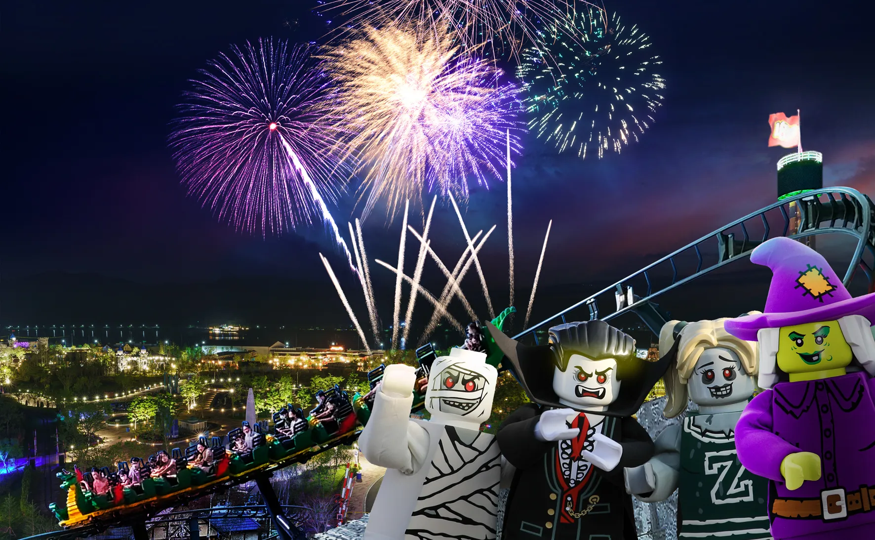 Brick-or-Treat Monster Castle