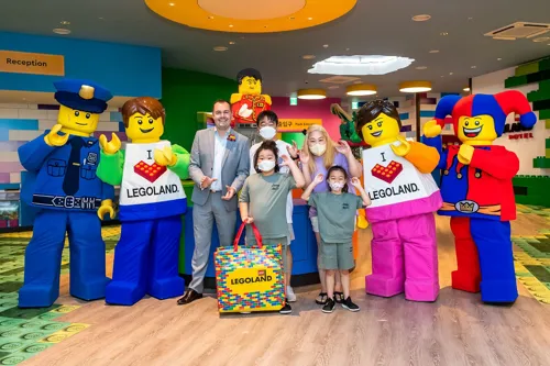 레고랜드® 코리아 리조트, '레고랜드® 호텔' 개장 첫 투숙객 맞아 | Legoland Korea Resort