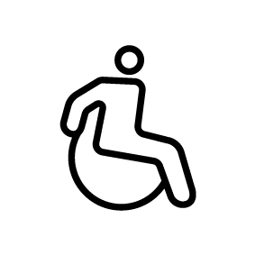 Wheelchair.