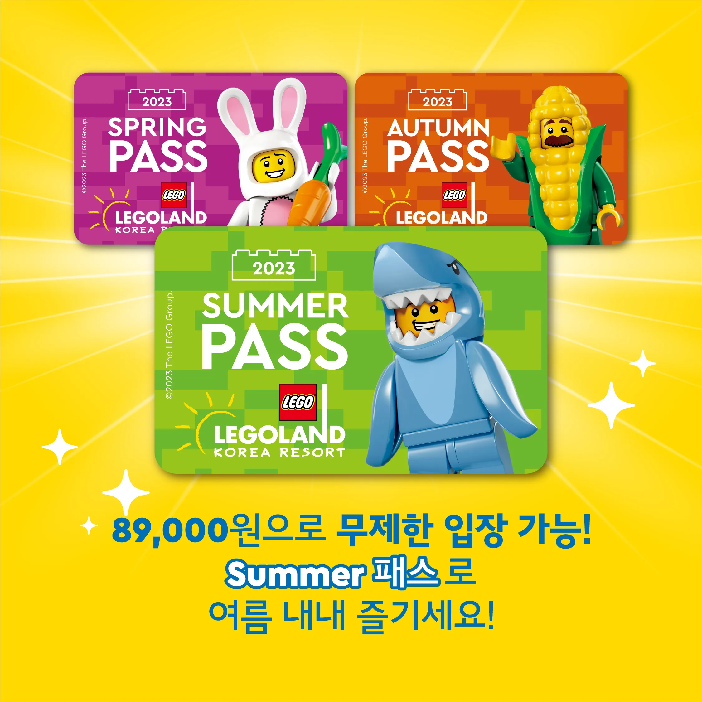 Summer PASS KO 웹페이지(1080X1080)